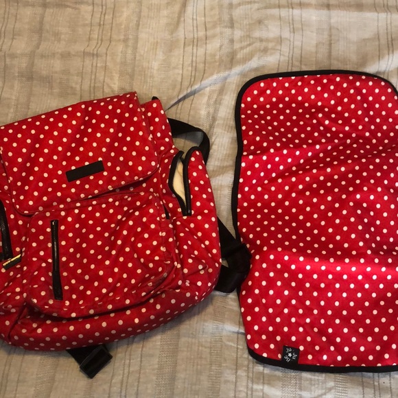 Jujube diaper bag and changing pad